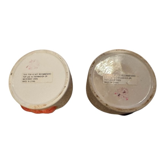 Vintage Ceramic Jam and Jelly Blueberry Strawberry Pie Lidded Jars with Spoon - Picture 6 of 6